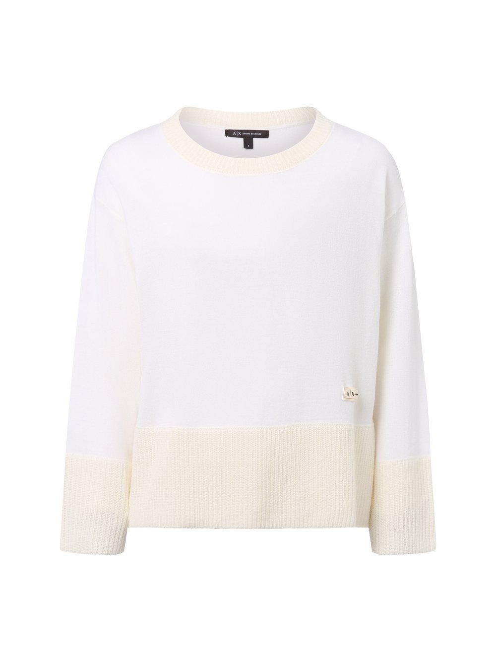 Armani Exchange Pullover mit Alpaka-Anteil Damen Polyamid