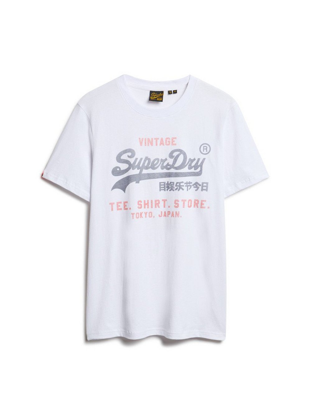 Superdry T-Shirt 1er Pack Herren Baumwolle gemustert