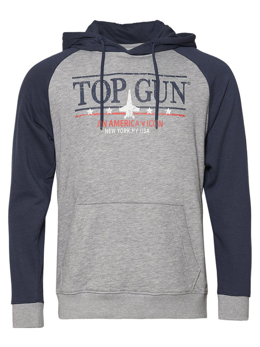 Topgun Hoodie Herren Baumwolle bedruckt