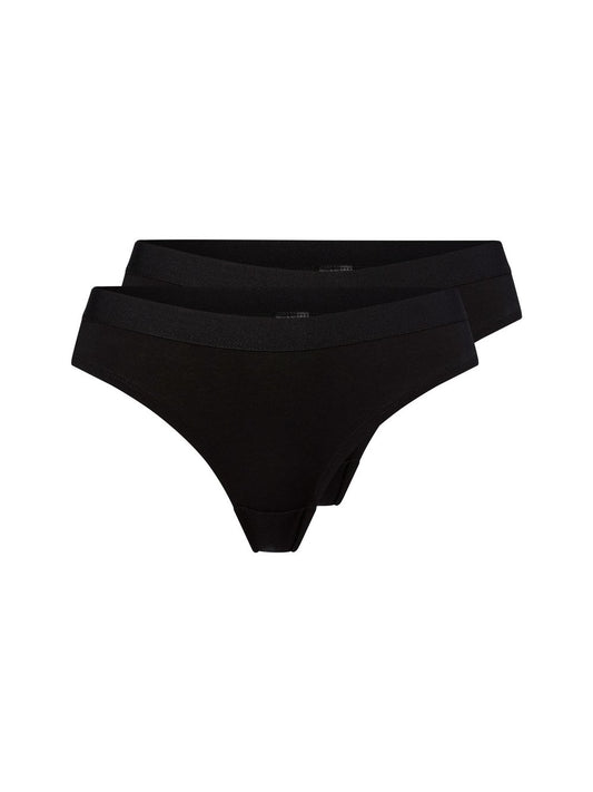 Snocks Brazilian-Slip im 2er-Pack Damen Baumwolle