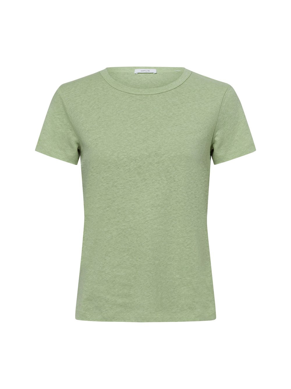 Opus T-Shirt mit Leinen-Anteil Damen meliert