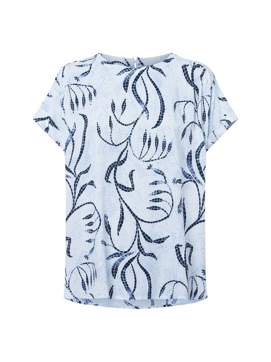 soyaconcept® Blusenshirt Damen Viskose gemustert