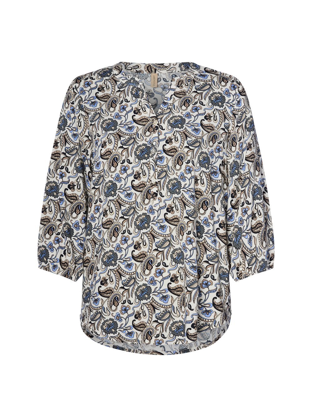 soyaconcept® Tunikabluse Damen Viskose gemustert