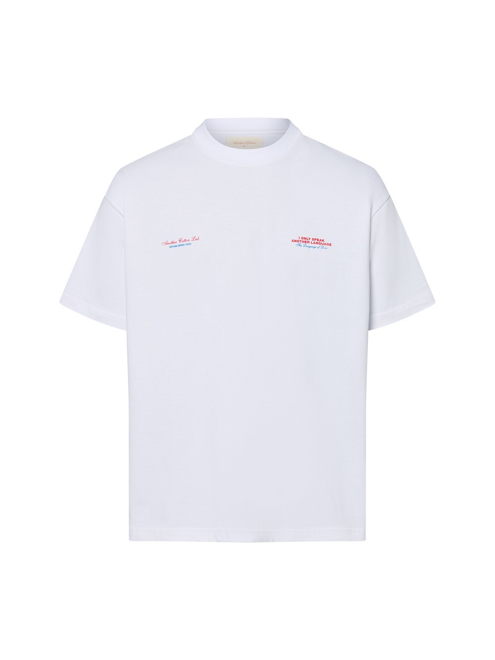 Another Cotton Lab T-Shirt Herren Baumwolle bedruckt