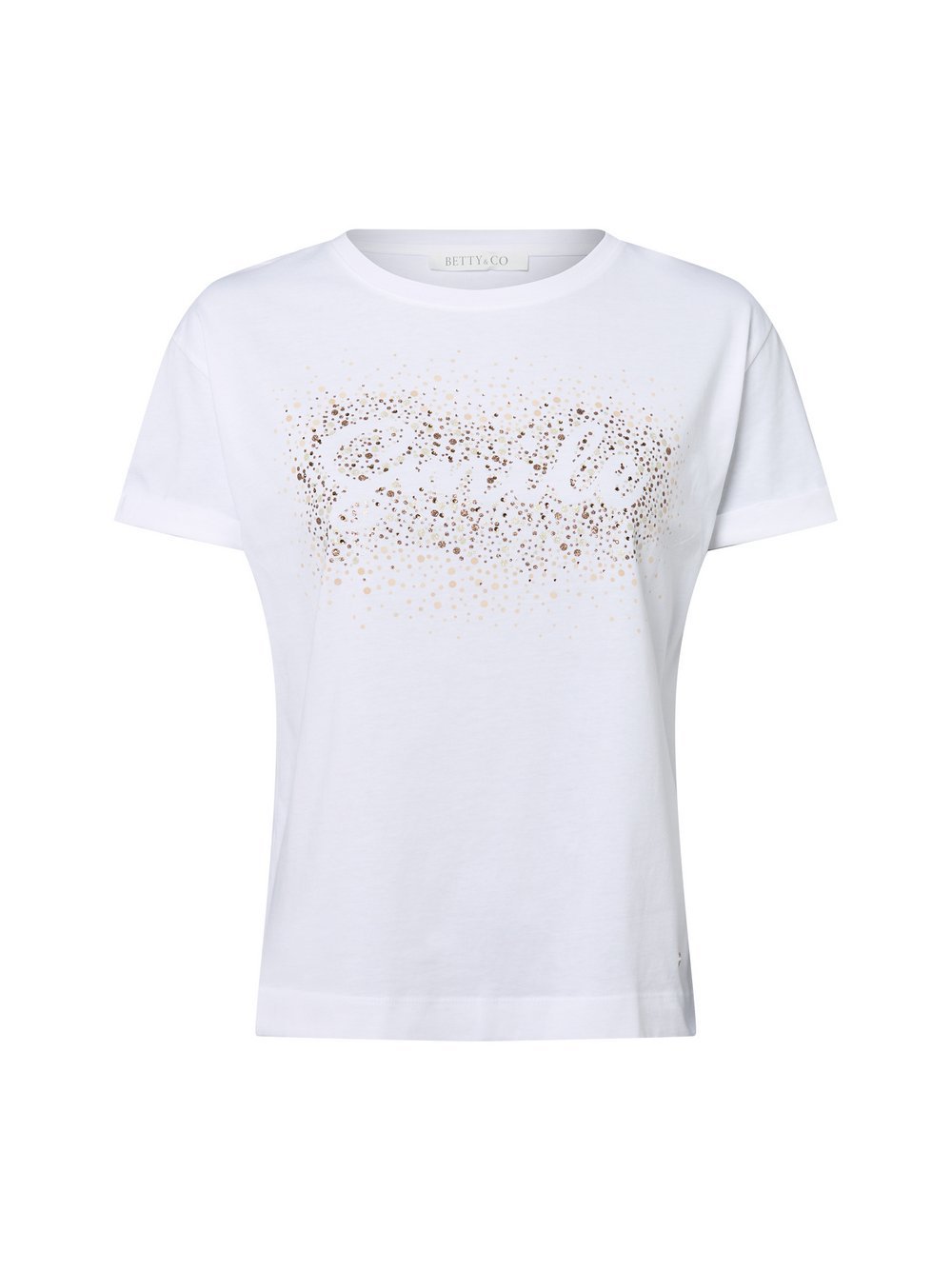 Betty & Co T-Shirt mit Glitzer Damen Baumwolle bedruckt
