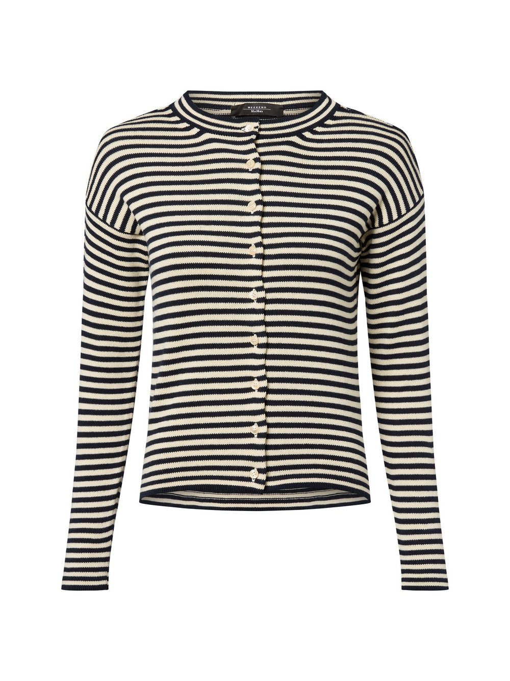 Weekend Max Mara Strickjacke Damen Feinstrick gestreift