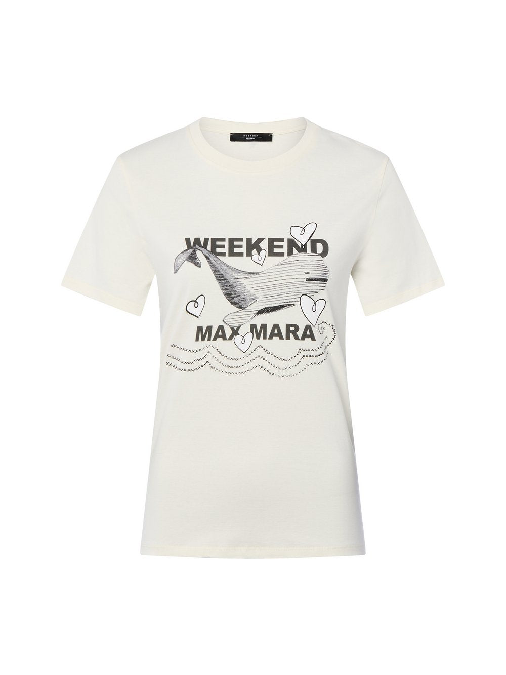 Weekend Max Mara T-Shirt Damen Baumwolle bedruckt