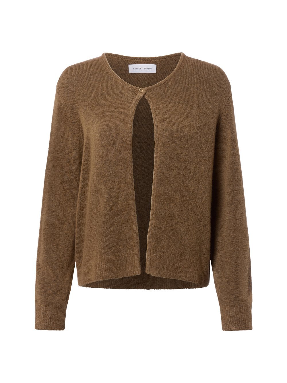 Samsøe Samsøe Strickjacke mit Woll-Anteil Damen Wolle meliert