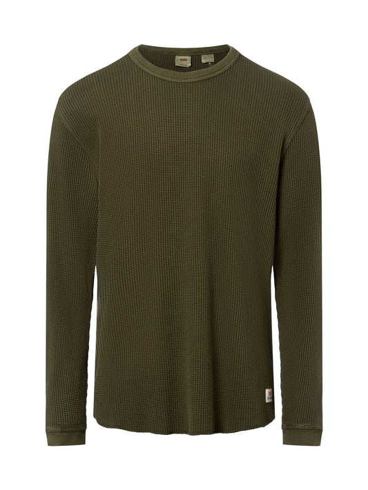 Levi's Langarmshirt Herren Baumwolle strukturiert