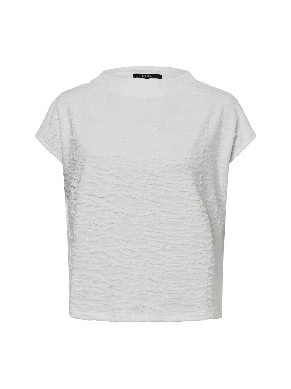 Someday T-Shirt Damen Viskose strukturiert