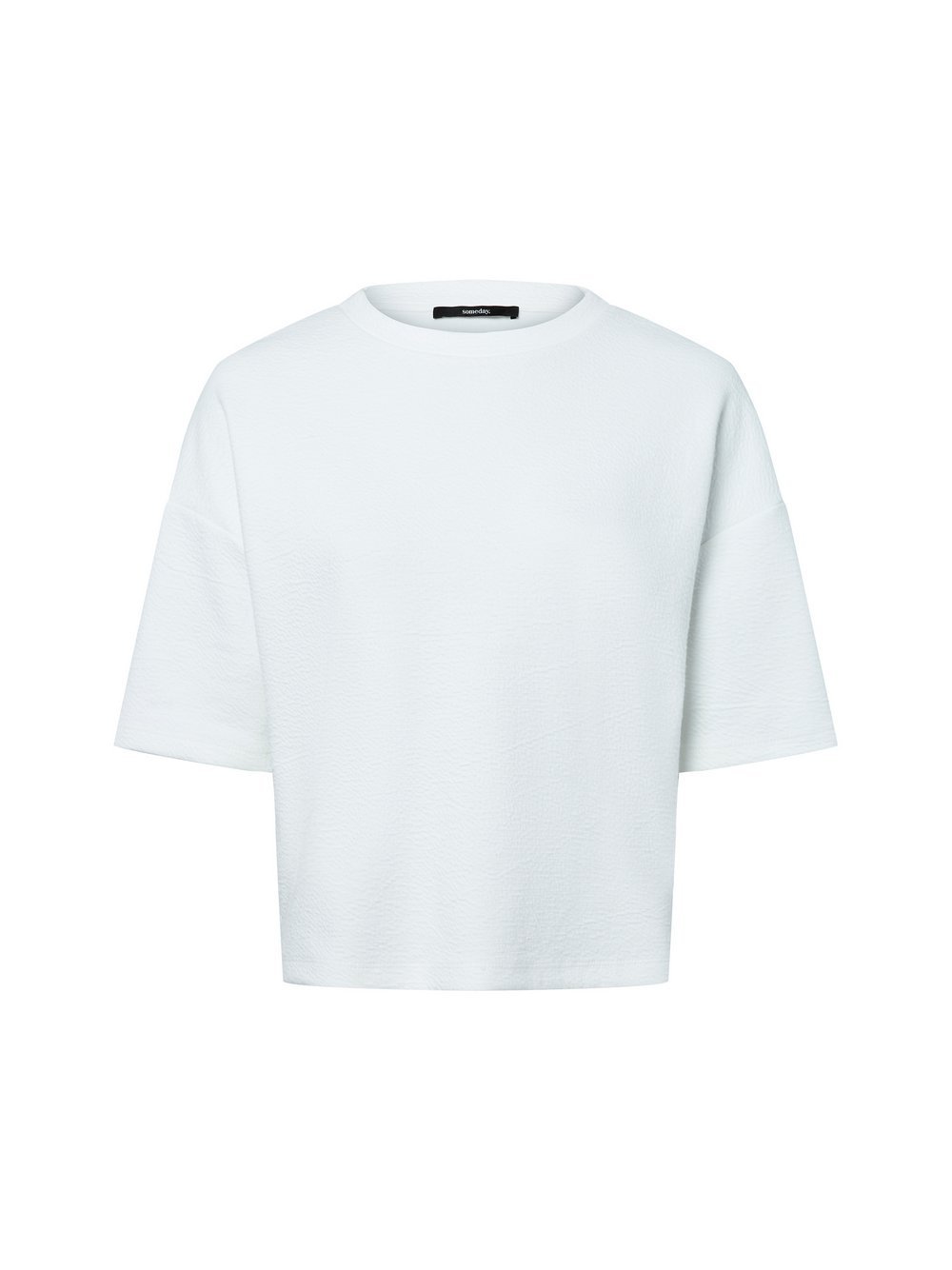Someday T-Shirt Damen Baumwolle strukturiert