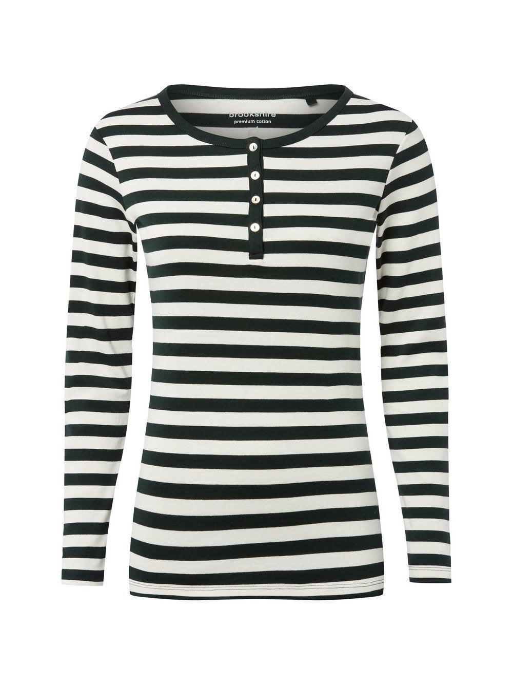 brookshire Langarmshirt Damen Baumwolle gestreift