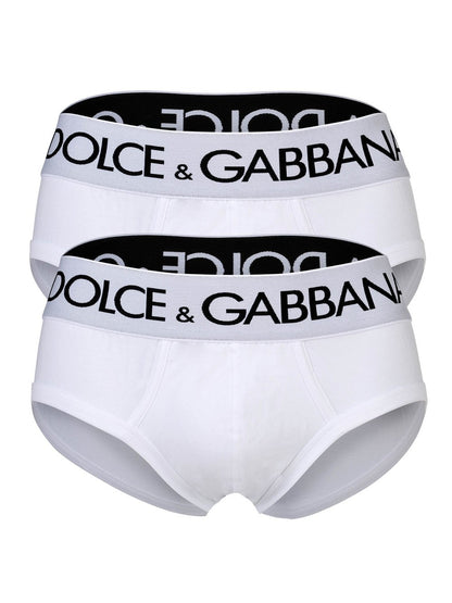 Dolce & Gabbana Slip 2er Pack Herren Baumwolle