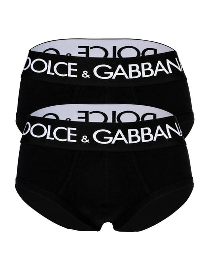 Dolce & Gabbana Slip 2er Pack Herren Baumwolle