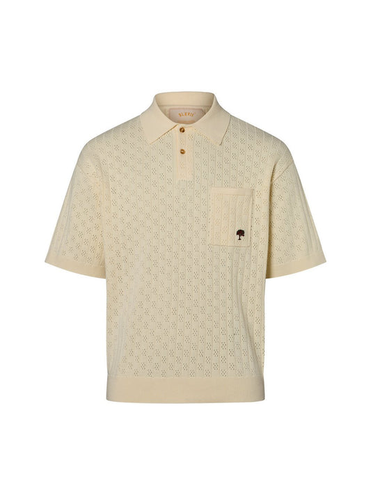 BLKVIS Strick-Poloshirt Herren Baumwolle