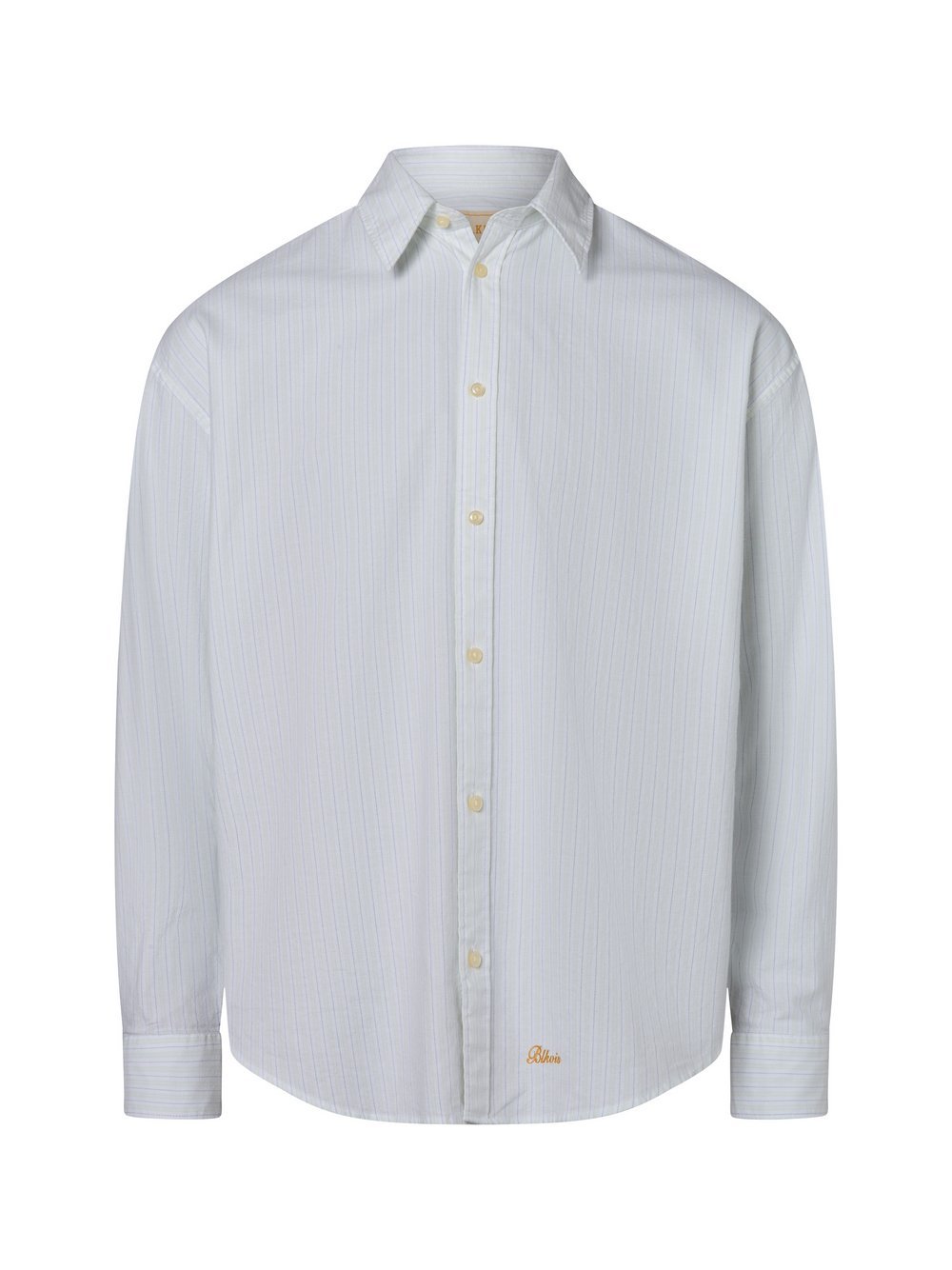 BLKVIS Hemd Herren Regular Fit Baumwolle gestreift