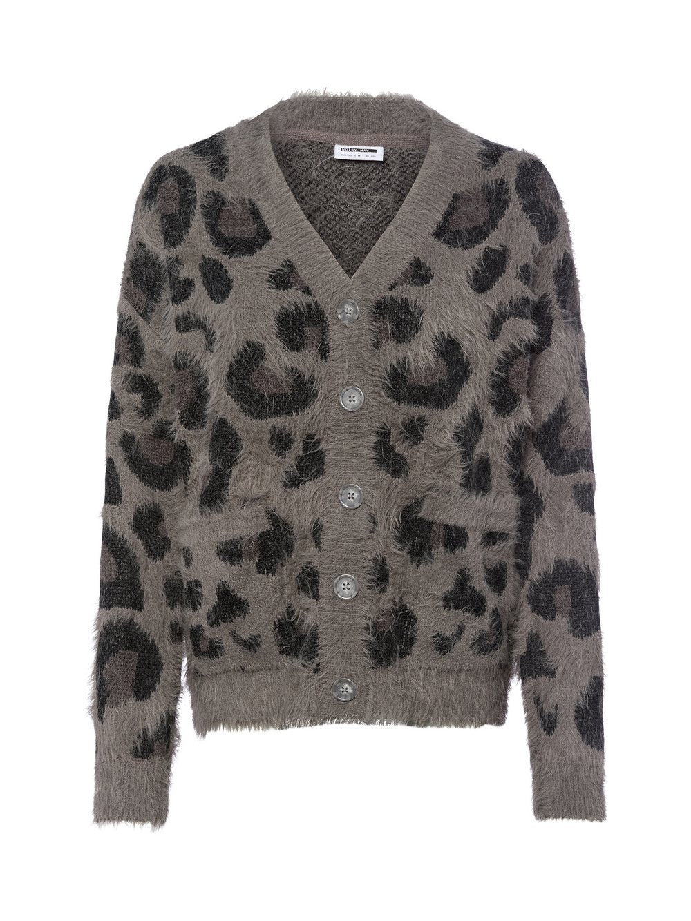 Noisy May Strickjacke Damen gemustert