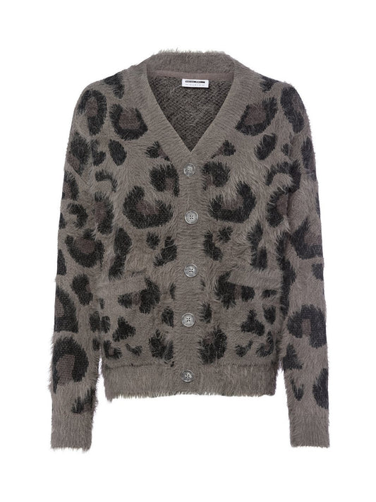 Noisy May Strickjacke Damen gemustert