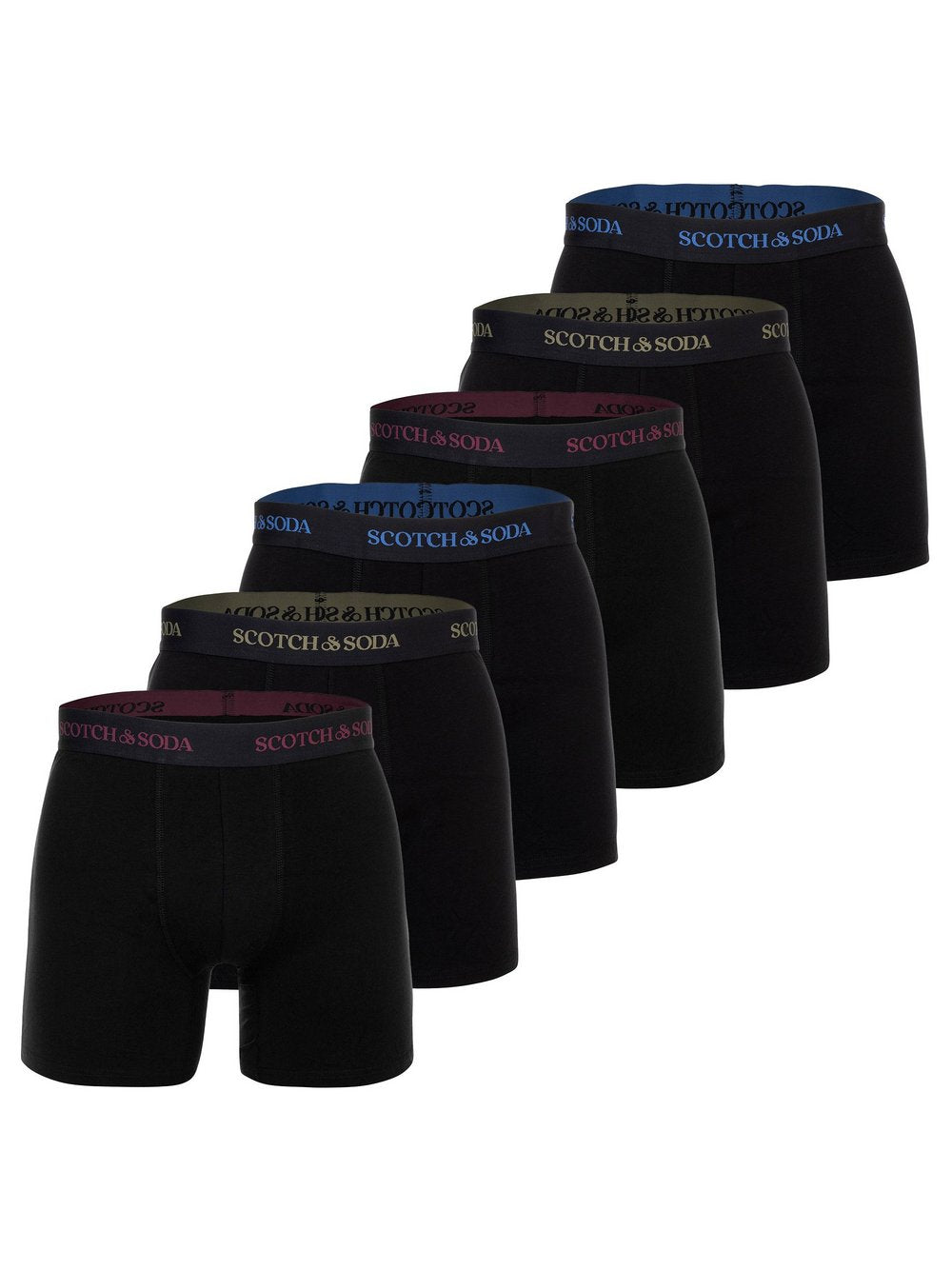 Scotch & Soda Boxershort 6er Pack Herren Baumwolle