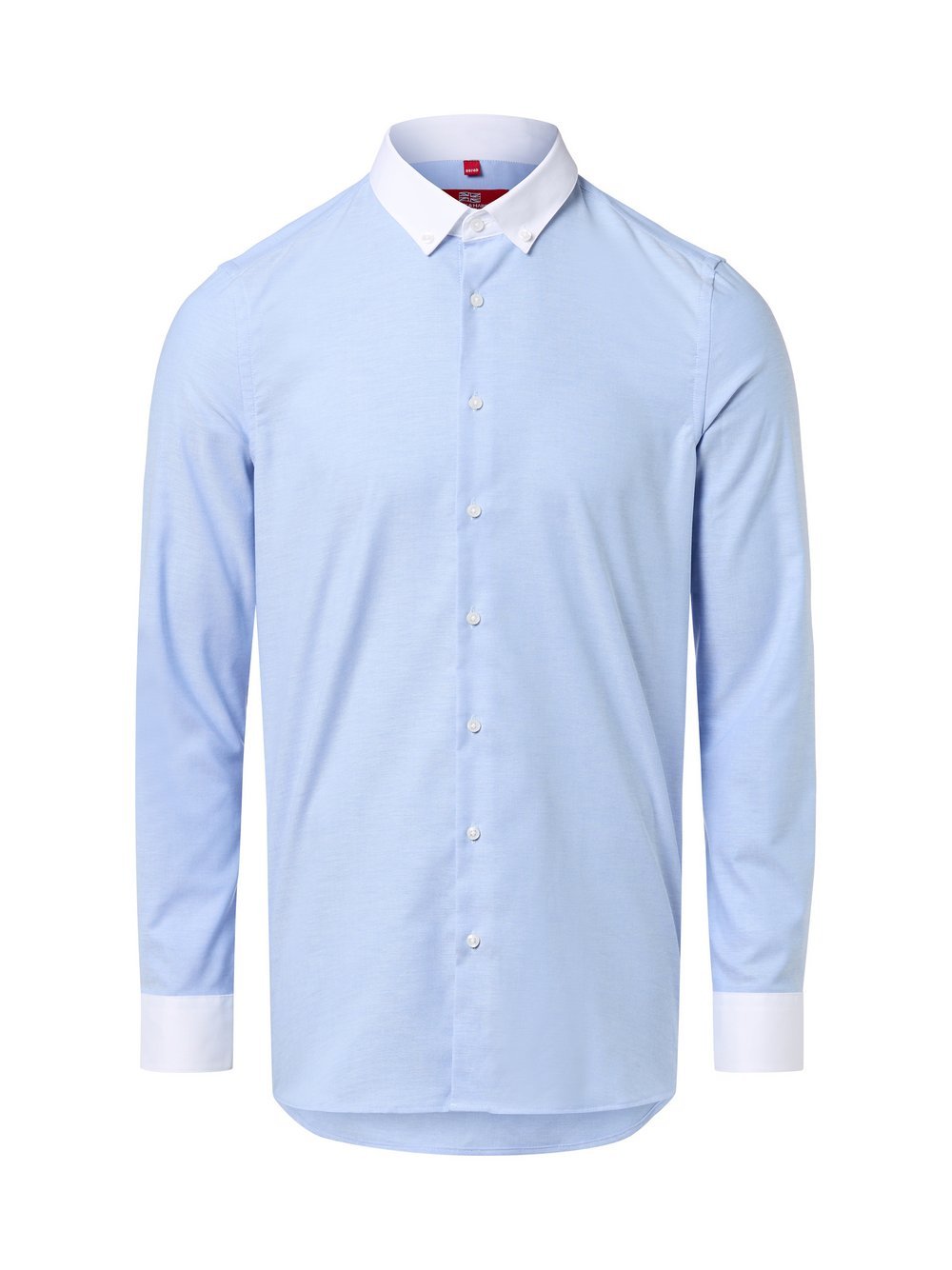 Finshley & Harding London Hemd Herren Slim Fit Baumwolle meliert