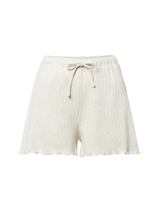 Marie Lund Pyjama-Shorts Damen Baumwolle meliert