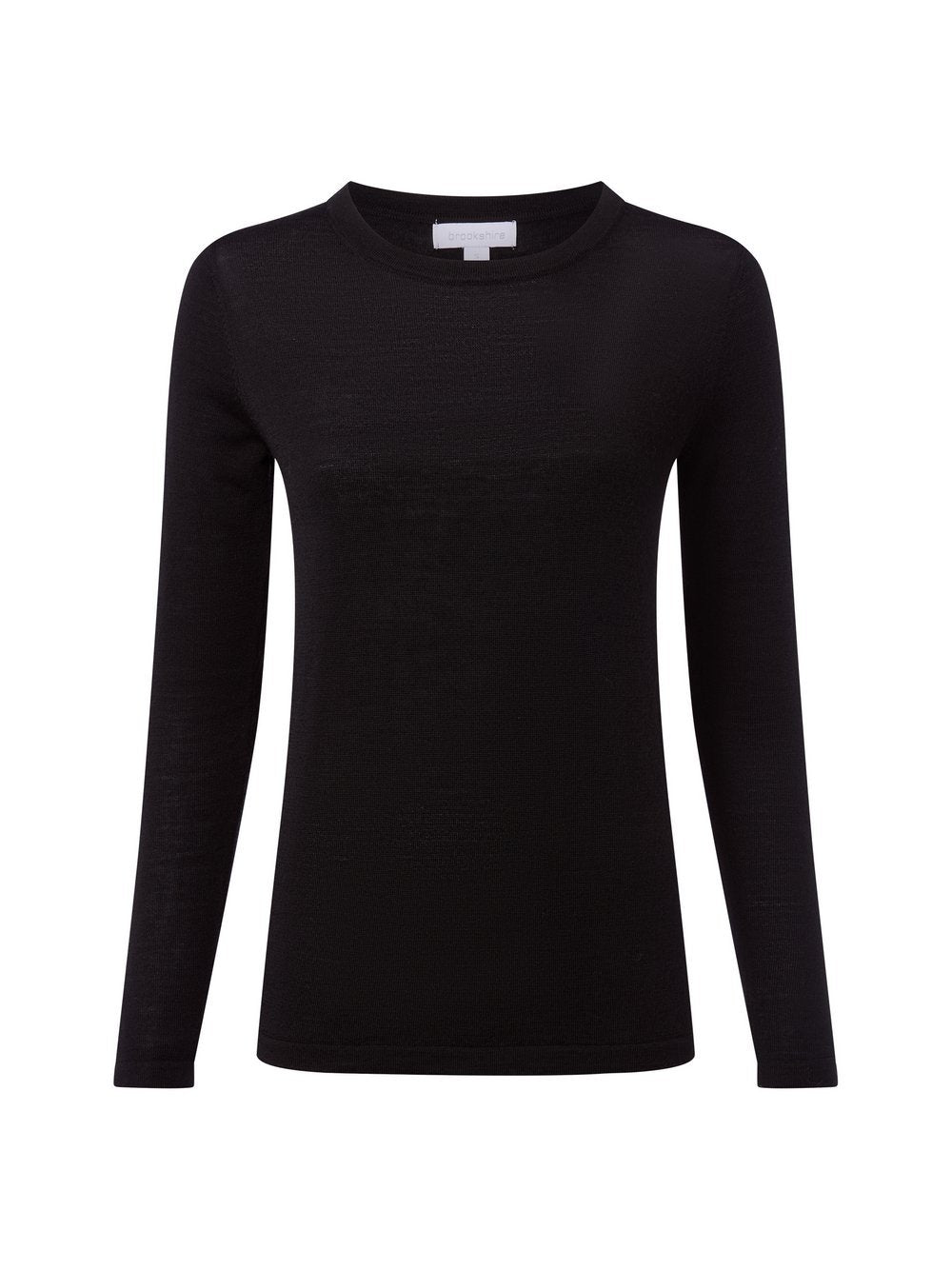 brookshire Wollpullover aus Merino Damen Wolle meliert