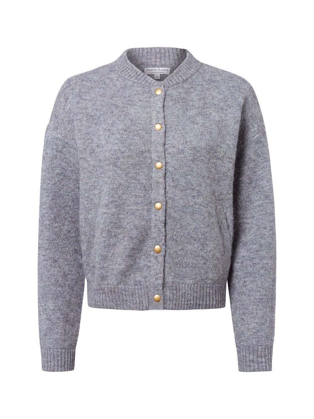 Marie Lund Strickjacke mit Alpaka-Anteil Damen meliert