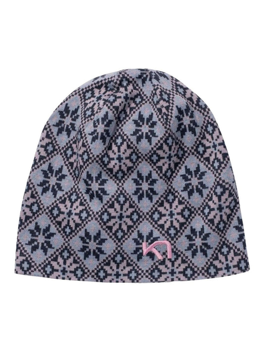 Kari Traa Mütze Damen Wolle bedruckt