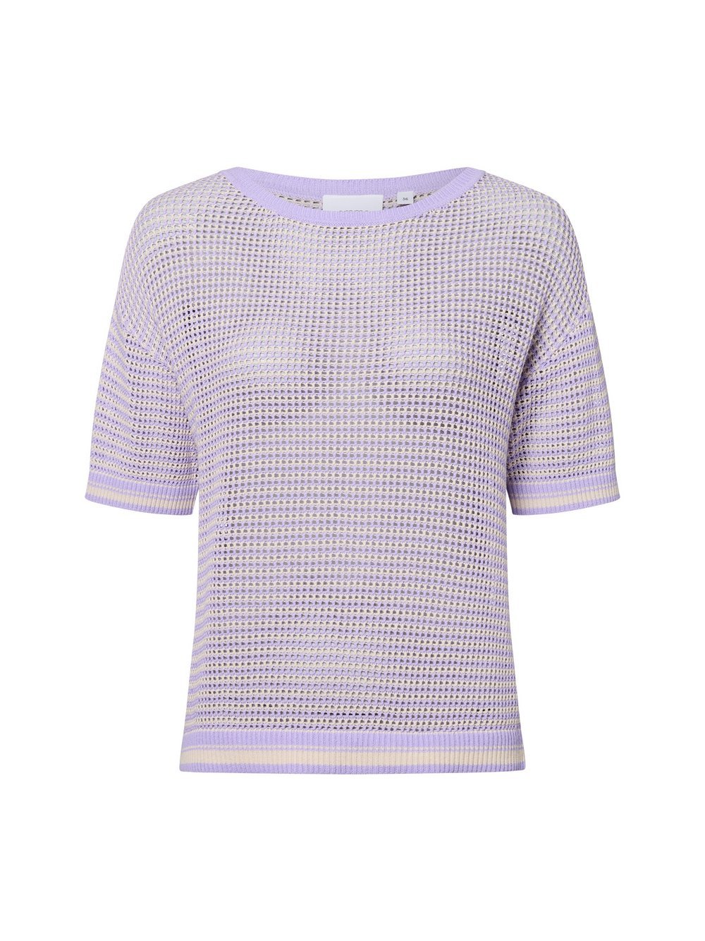 comma casual identity Strickshirt Damen Baumwolle gestreift