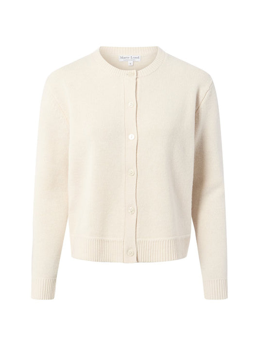 Marie Lund Strickjacke aus Merinowolle Damen Feinstrick