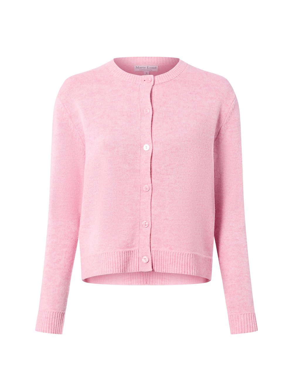 Marie Lund Strickjacke aus Merinowolle Damen Feinstrick