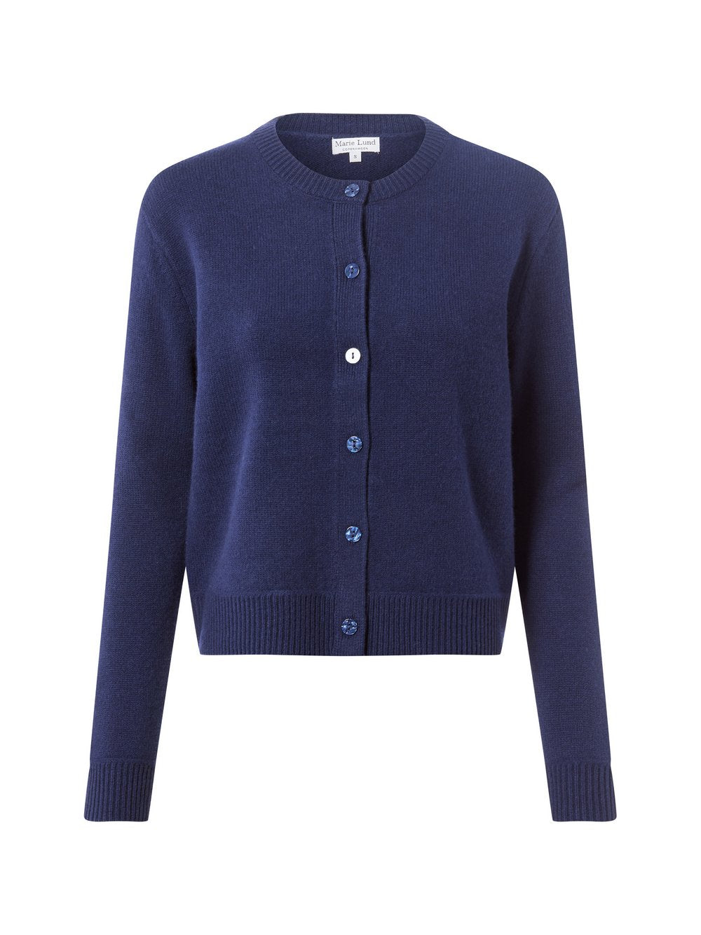 Marie Lund Strickjacke aus Merinowolle Damen Feinstrick