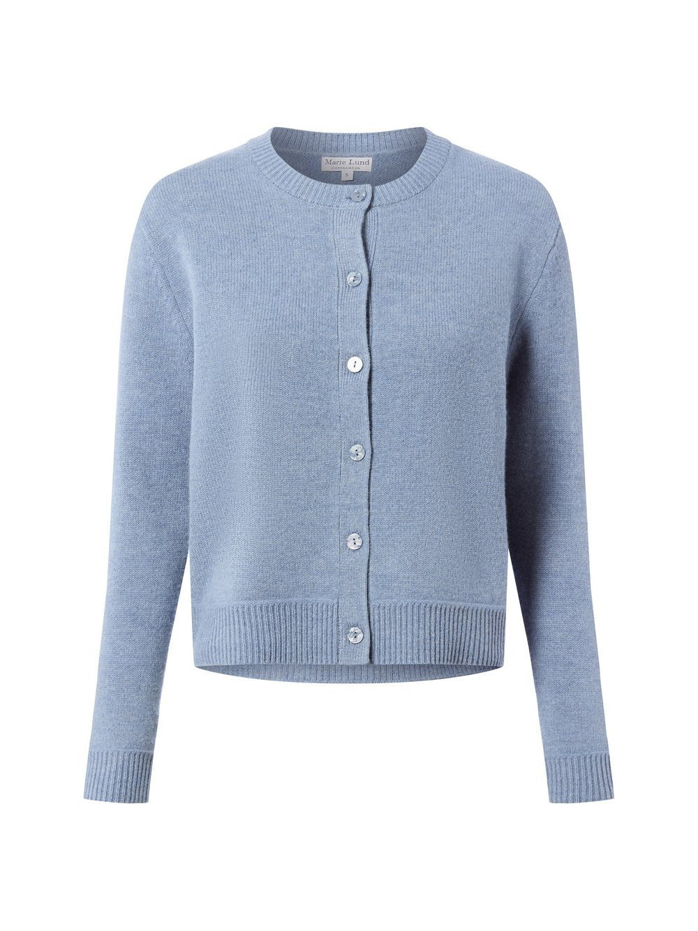 Marie Lund Strickjacke aus Merinowolle Damen Feinstrick