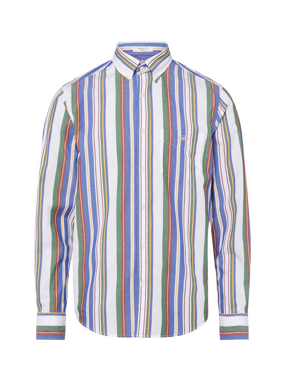 Gant Freizeithemd Herren Regular Fit Baumwolle gestreift