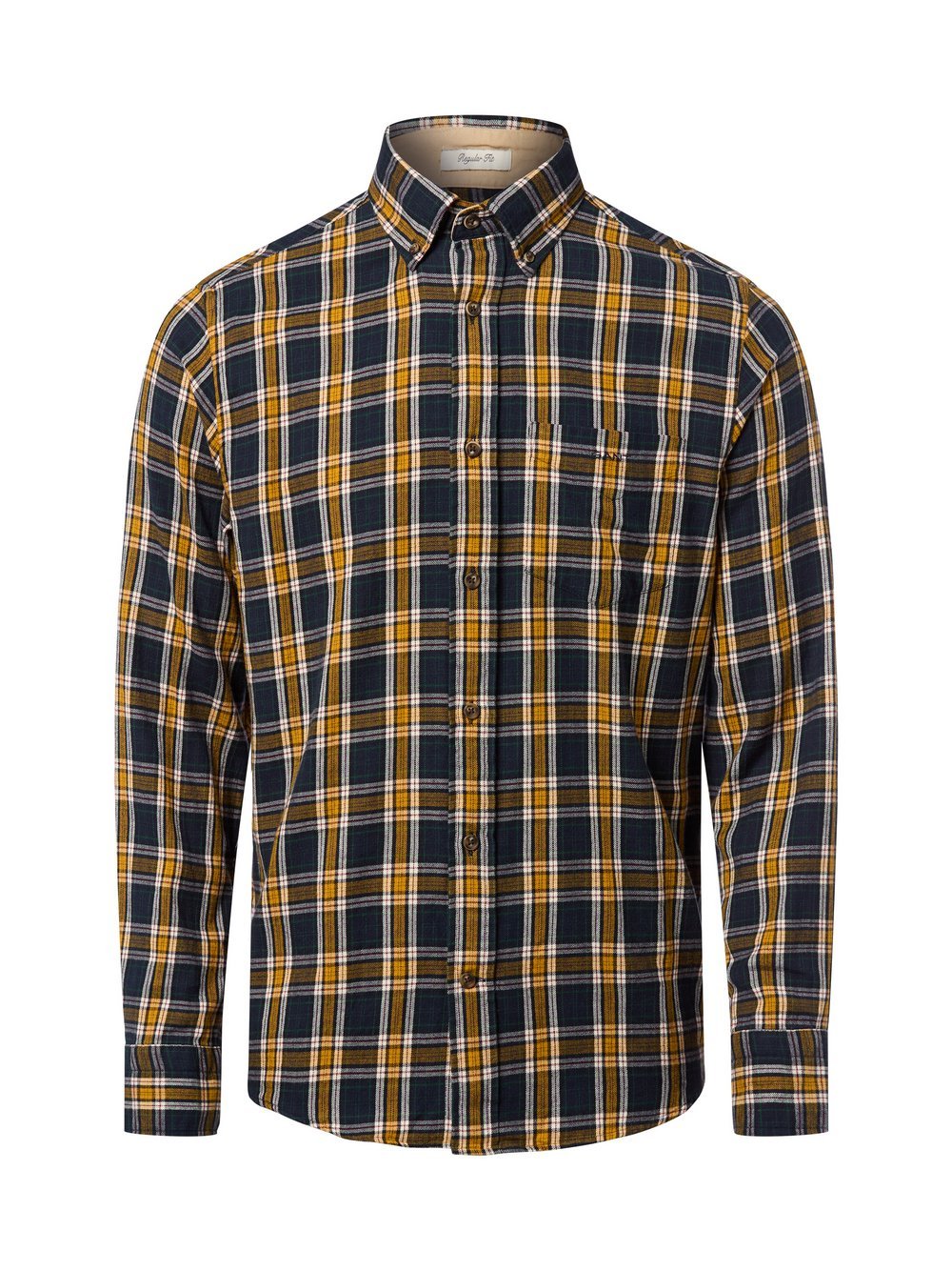 Gant Flanell-Hemd Herren Regular Fit Baumwolle kariert