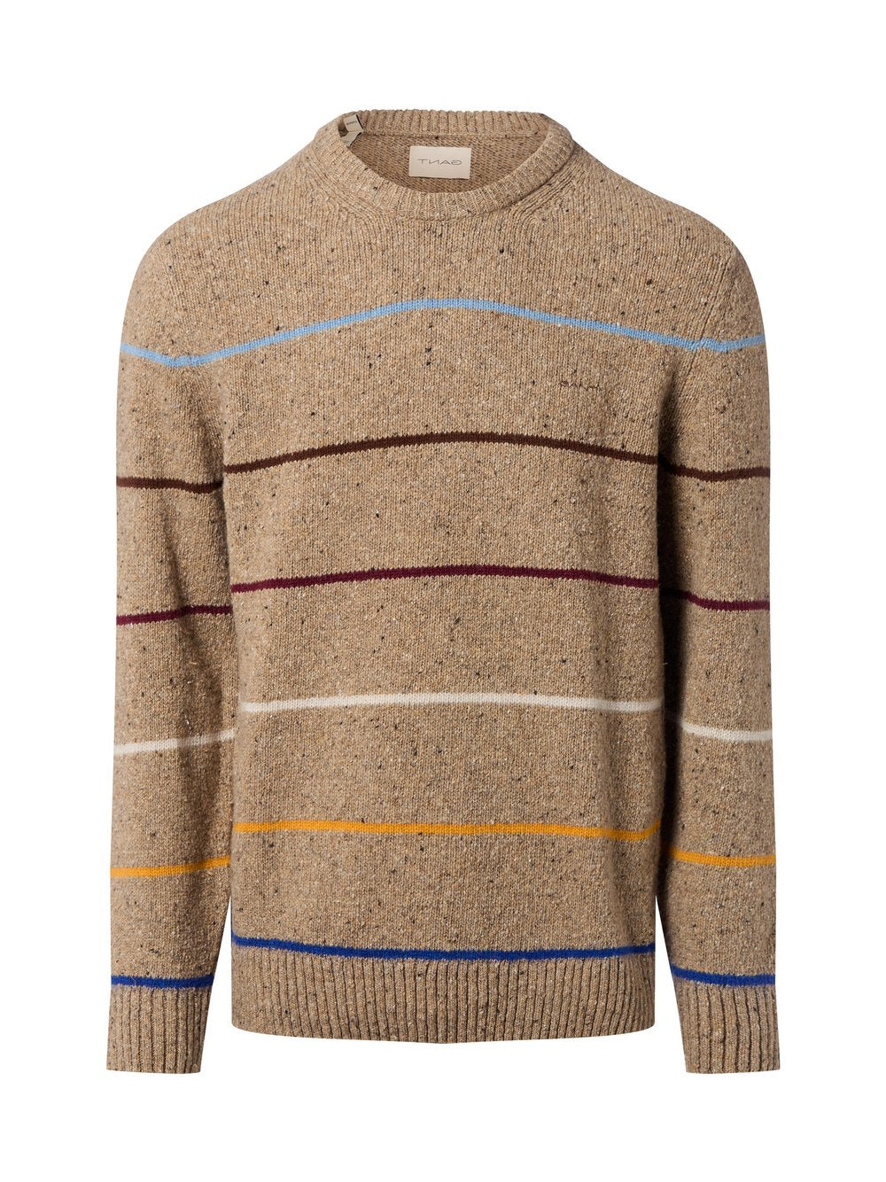 Gant Strickpullover Herren Wolle meliert