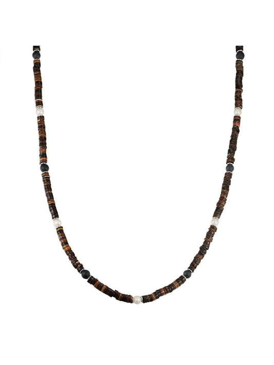 True Rebels Halskette Herren Perle