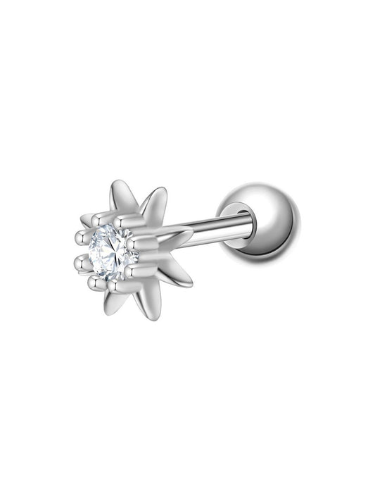 Glanzstücke München Silberpiercing -Blume Damen Sterlingsilber