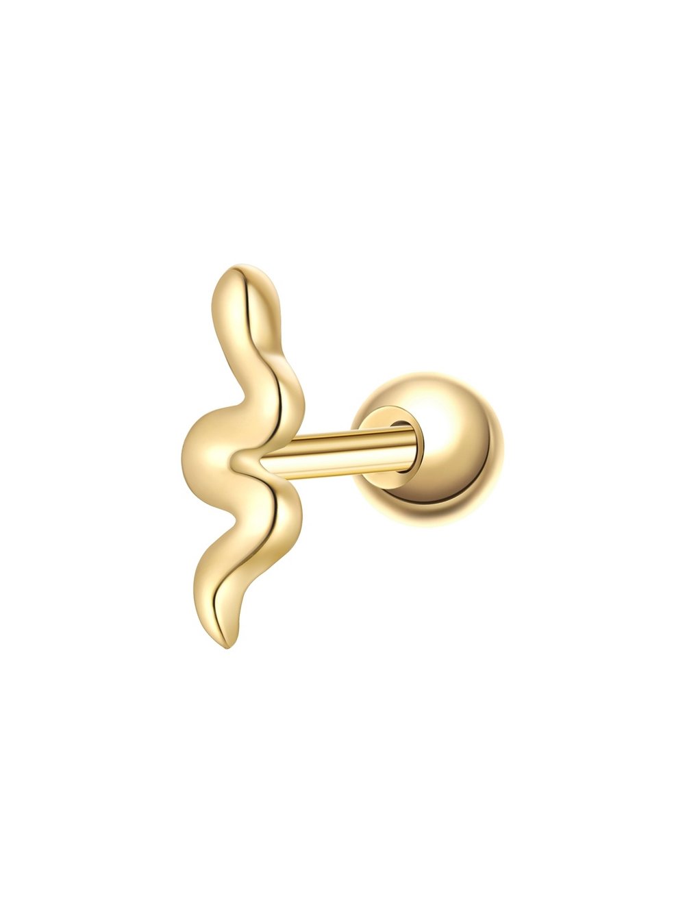 Glanzstücke München Silberpiercing -Schlange Damen Sterlingsilber