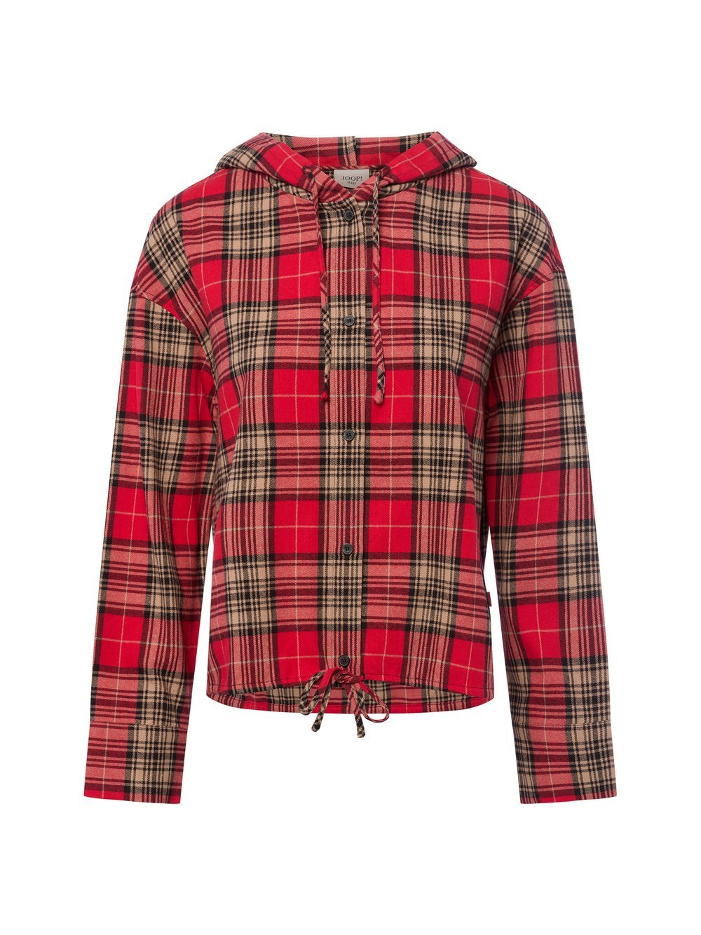 Joop Jeans Bluse Damen Baumwolle kariert