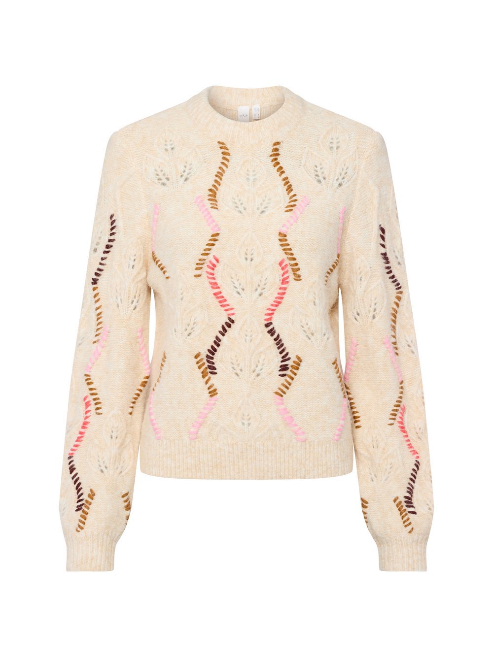 Y.A.S Strickpullover Damen gemustert