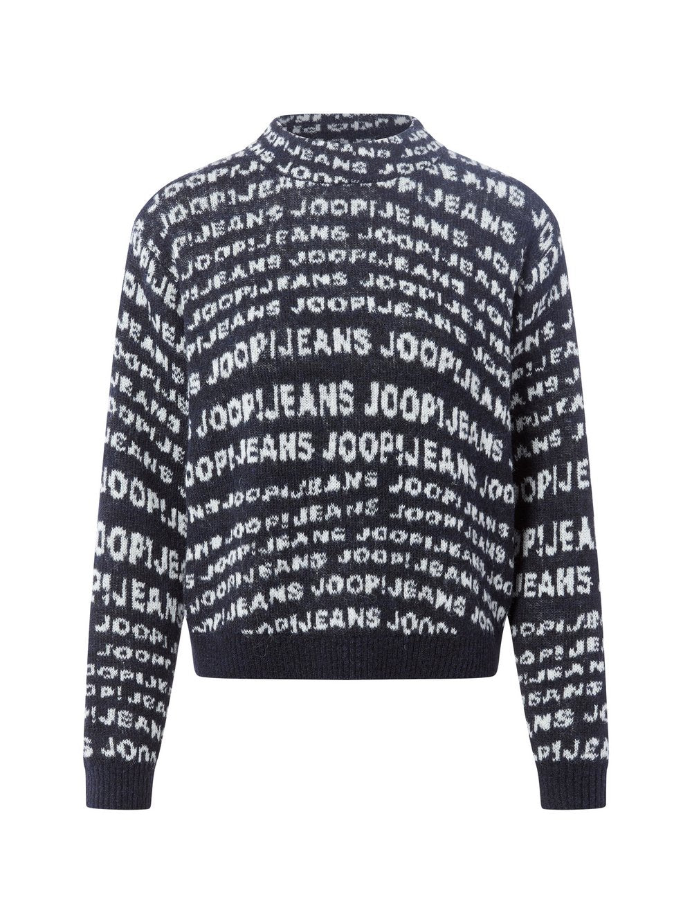 Joop Jeans Strickpullover Damen Polyamid gemustert