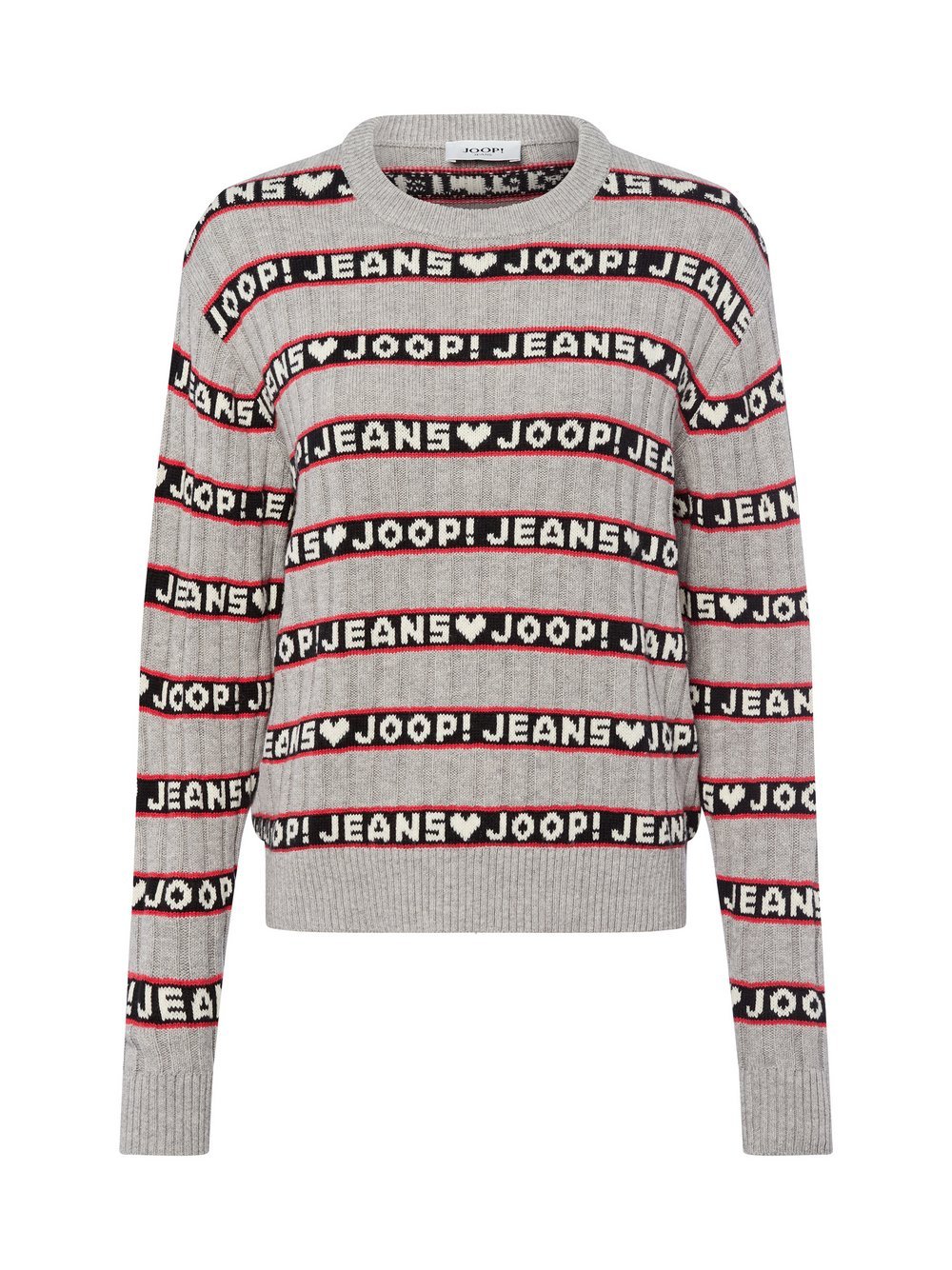 Joop Jeans Strickpullover Damen Baumwolle gemustert