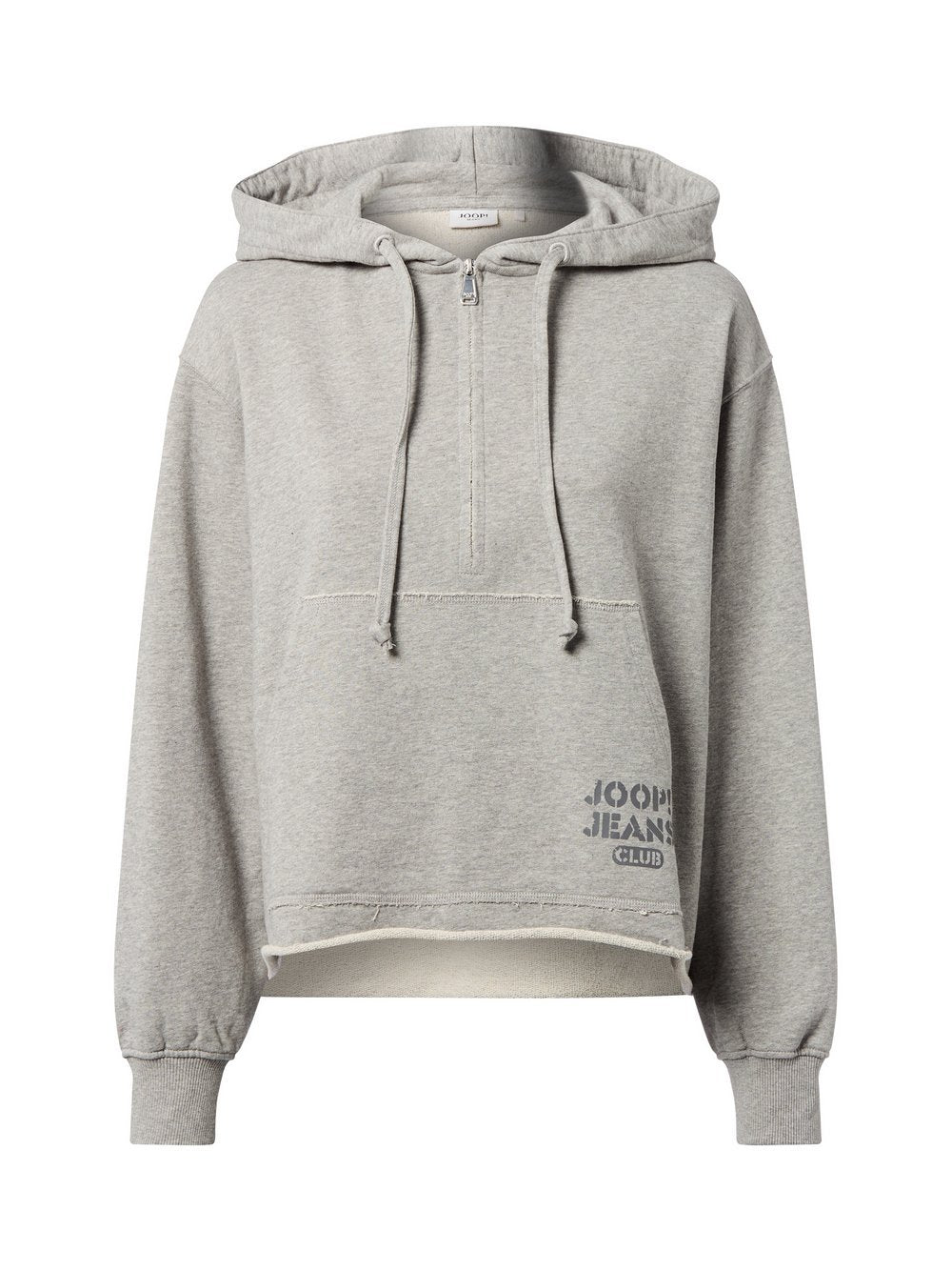 Joop Jeans Hoodie Damen Baumwolle meliert
