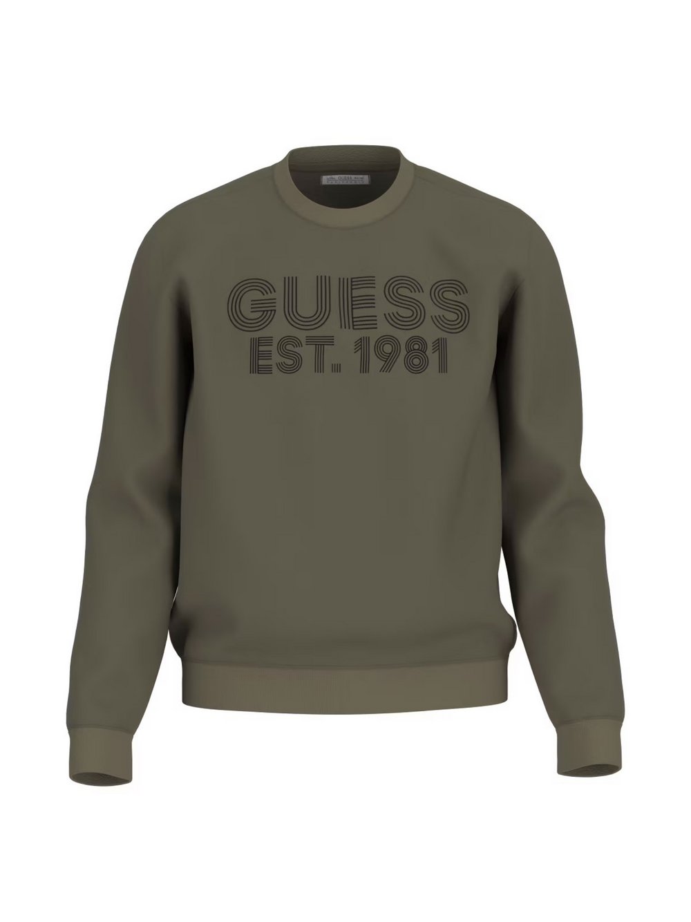GUESS Sweatshirt Herren Baumwolle bedruckt