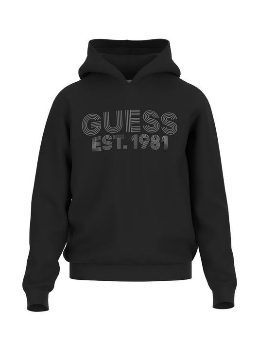GUESS Kapuzensweatshirt Herren Baumwolle bedruckt