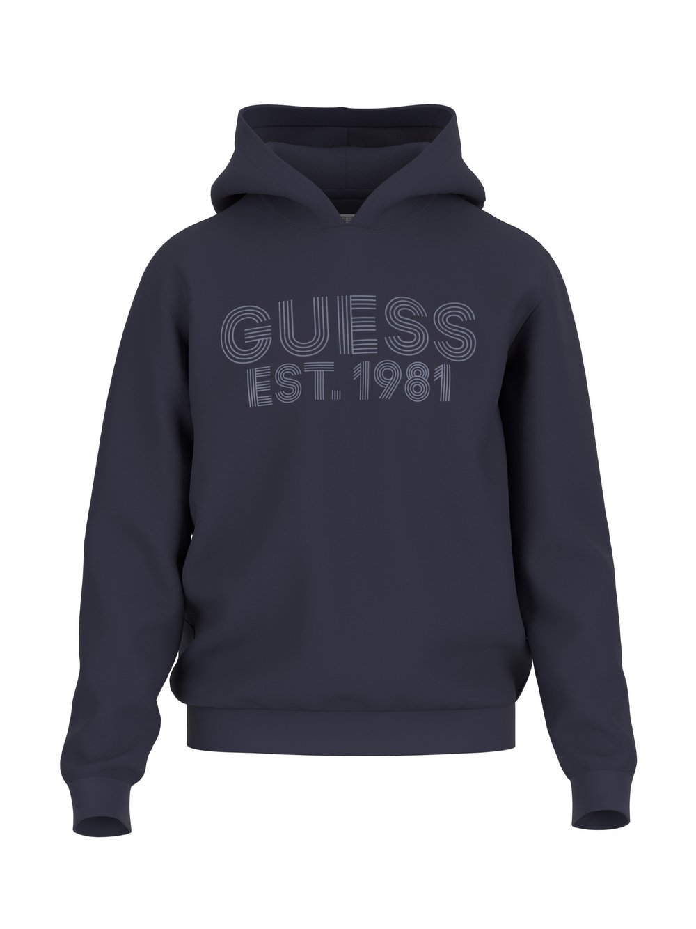 GUESS Kapuzensweatshirt Herren Baumwolle bedruckt