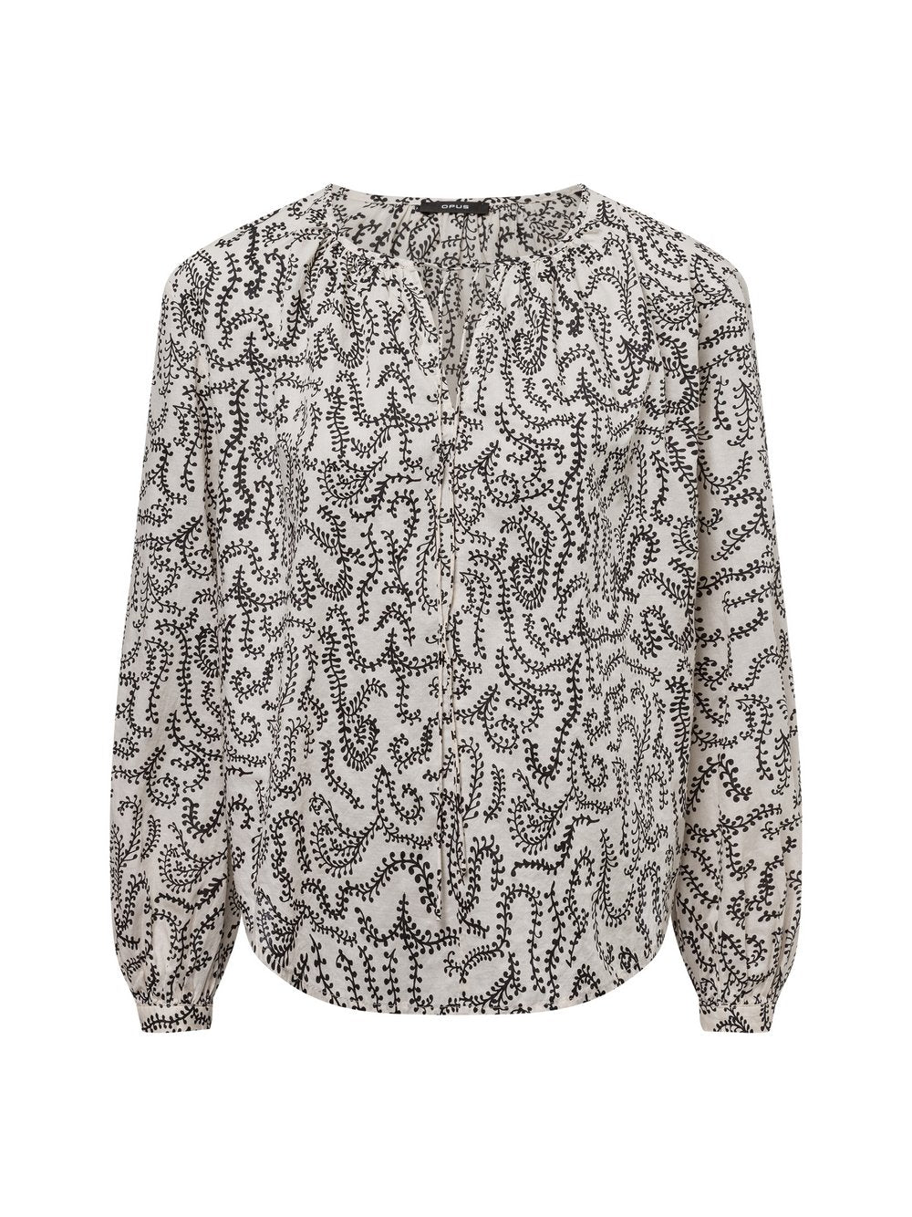 Opus Tunikabluse Damen Baumwolle gemustert