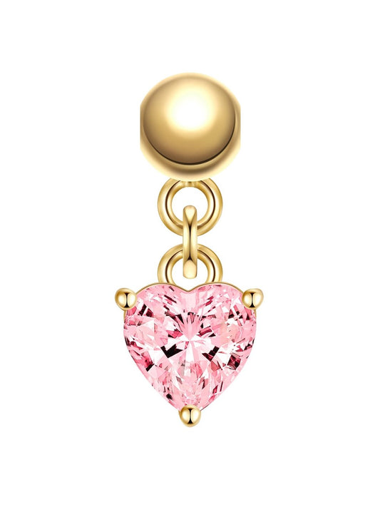 Glanzstücke München Charm-Herz Damen Sterlingsilber