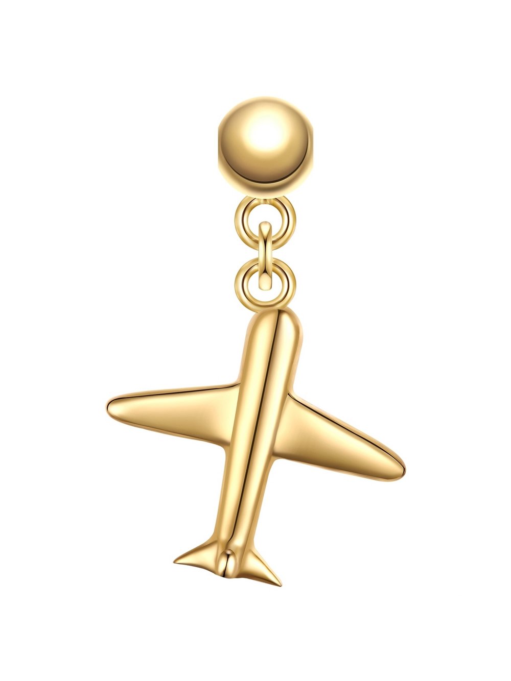 Glanzstücke München Charm-Flugzeug Damen Sterlingsilber